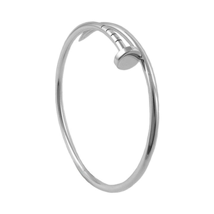 Nail Bracelet in Sterling Silver