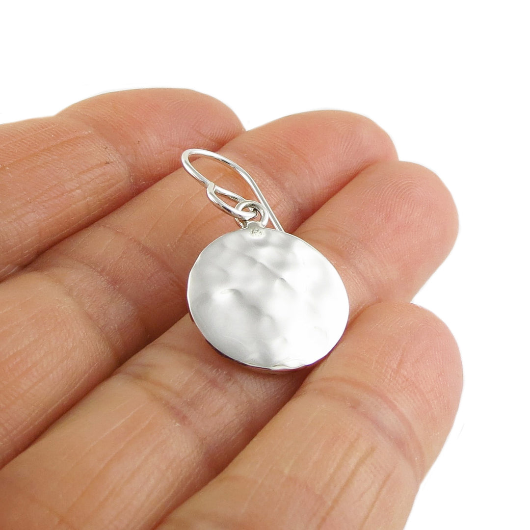 Everyday Essential Hammered Drop Earrings