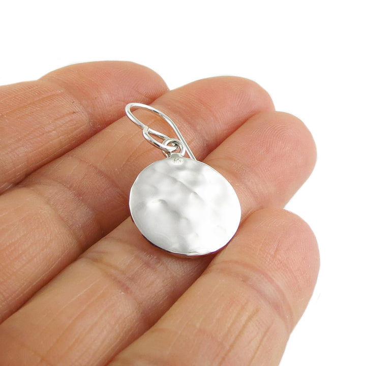 Everyday Essential Hammered Drop Earrings