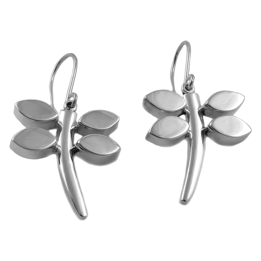 Sterling Silver Dragonfly Earrings