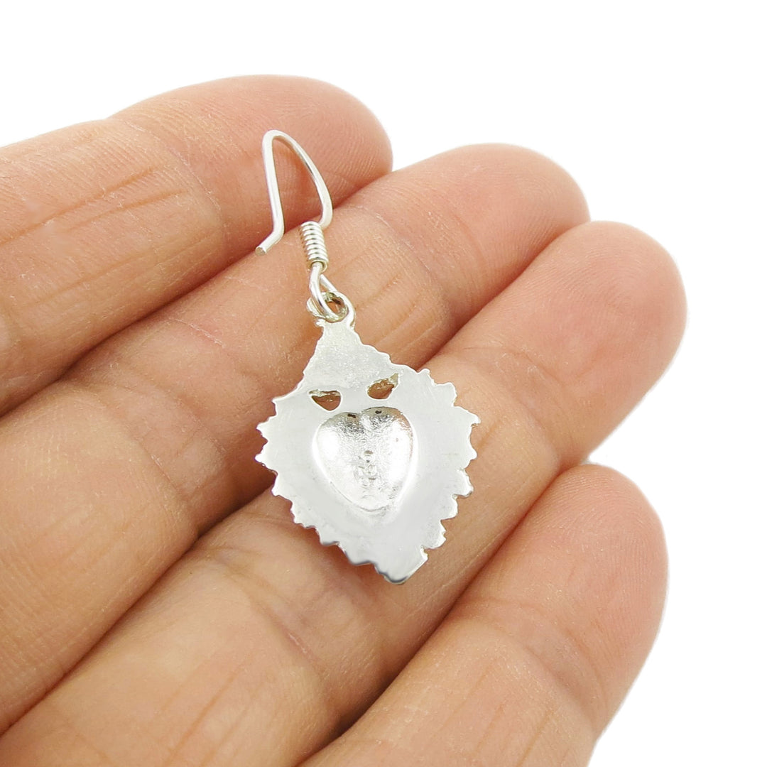 Ex Voto Flaming Heart Earrings