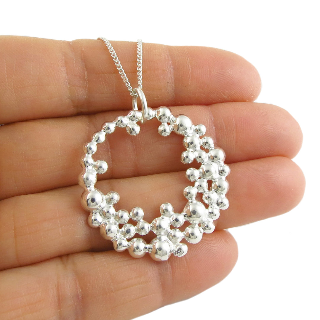 Silver Bubble Necklace