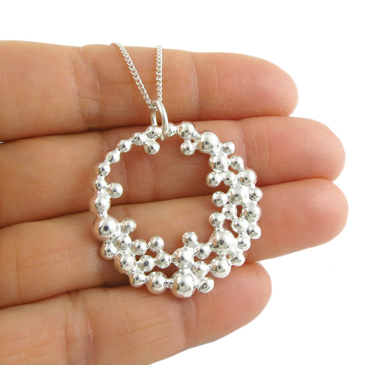 Silver Bubble Necklace