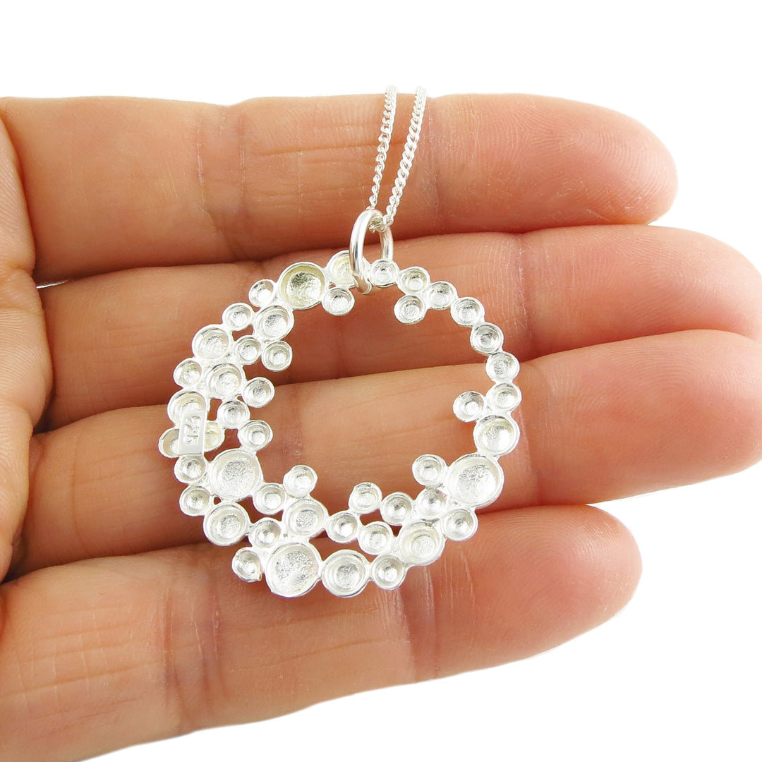 Silver Bubble Necklace