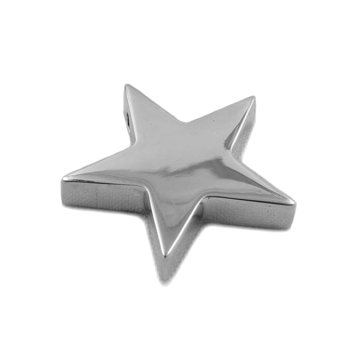 Sterling Silver Star Pendant - Three-Dimensional Design