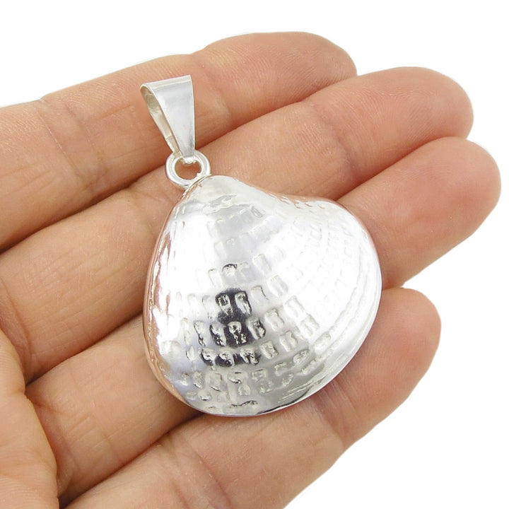 Sterling Silver Sea Shell Pendant