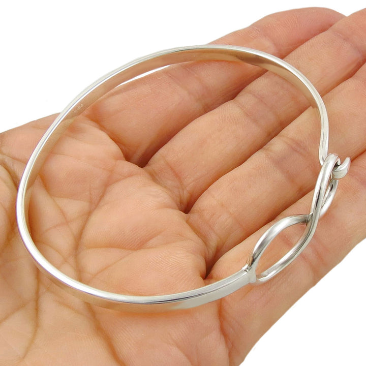 Forever Silver Infinity Bracelet for Women - Handmade Jewellery