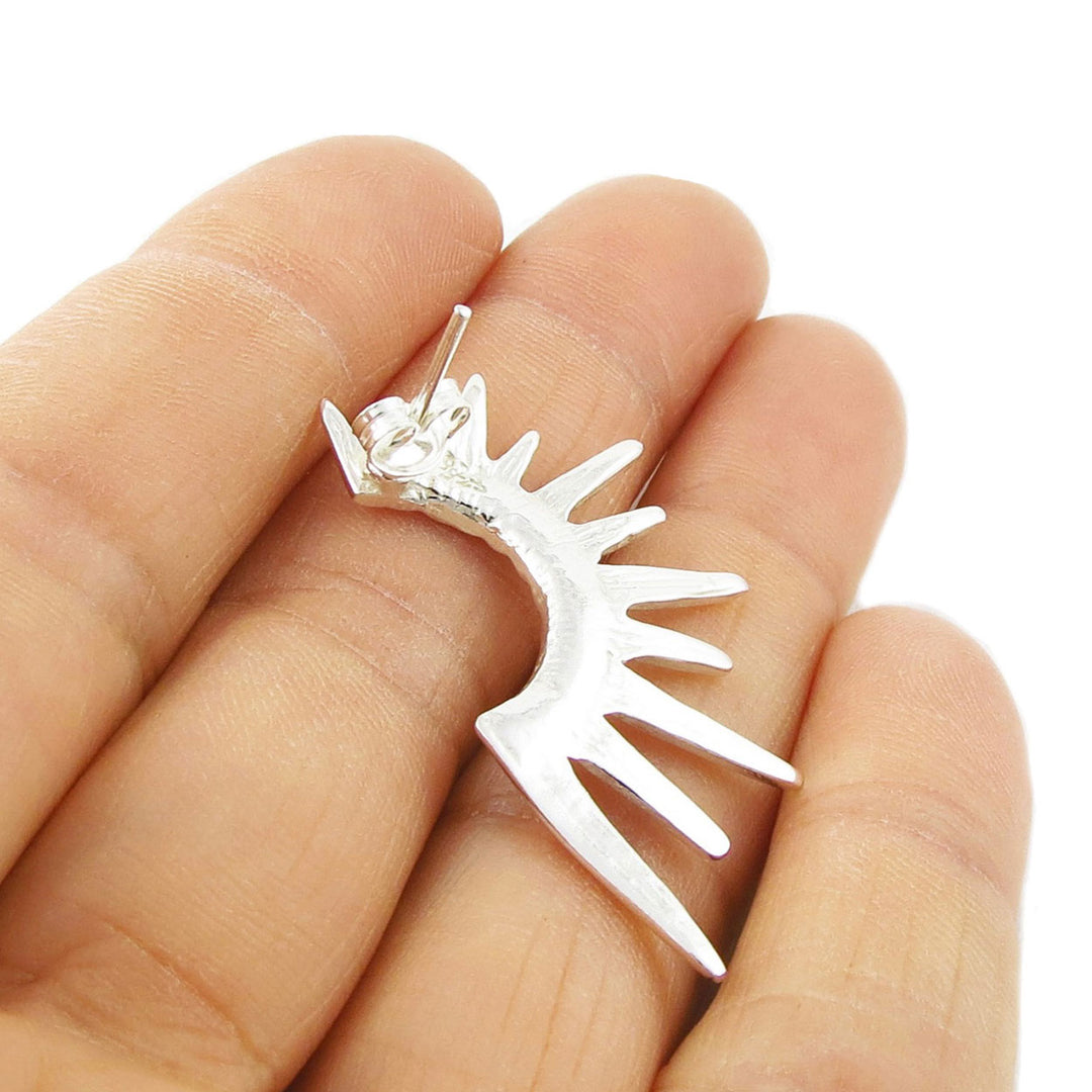 Radiant Sunshine Earrngs in 925 Sterling Silver