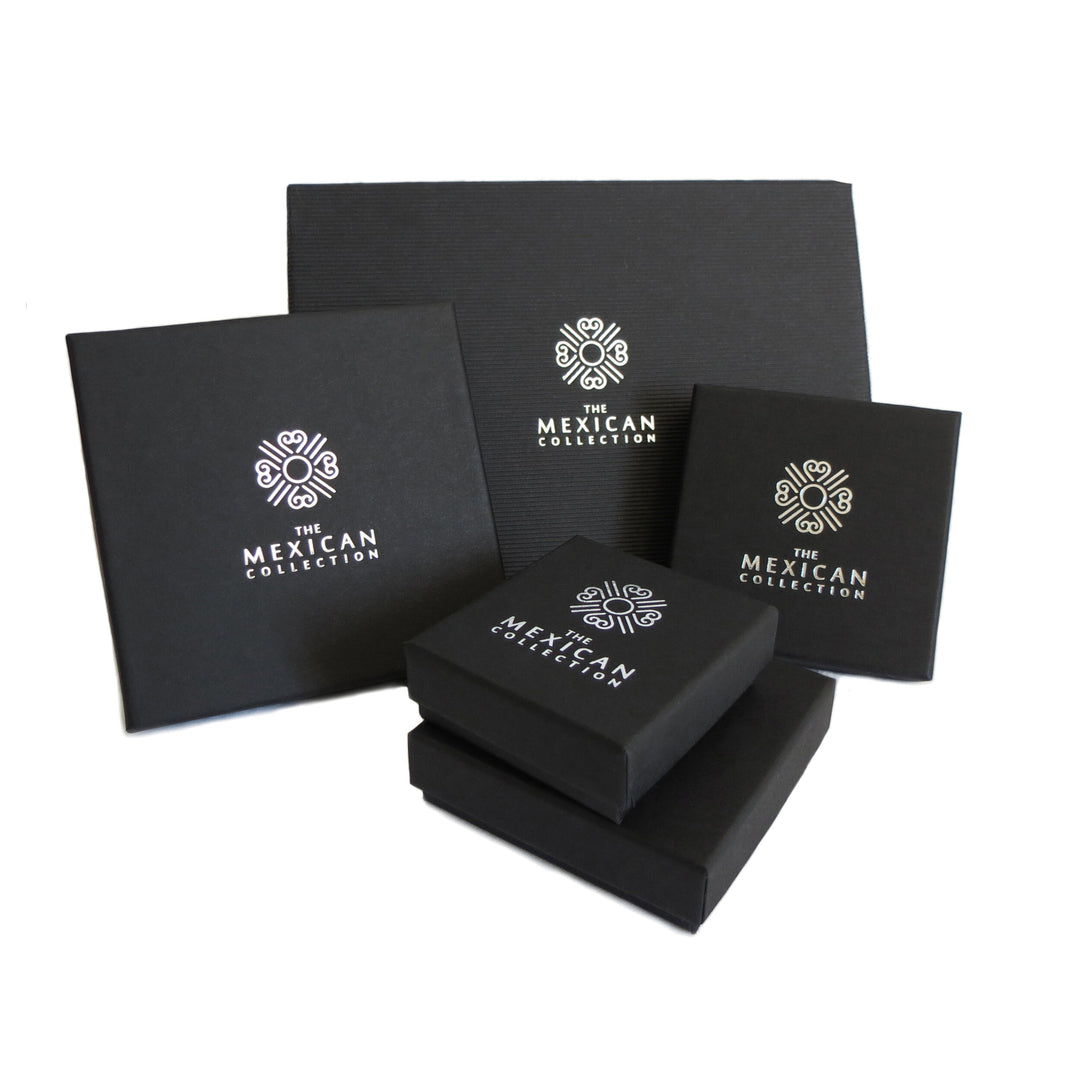 Sterling Silver Baroque Taxco Earrings - Mexican Jewellery