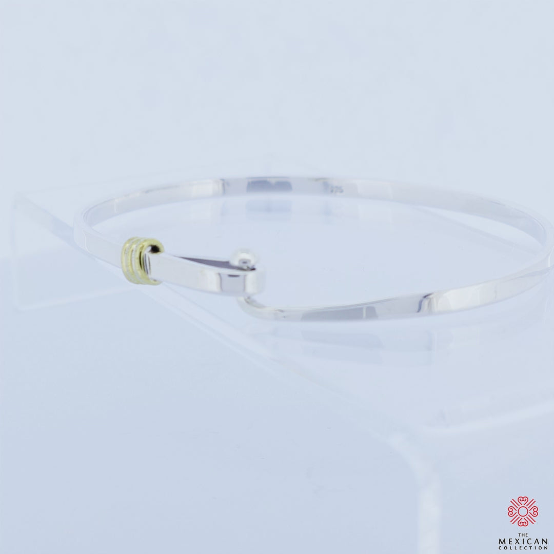 Front Hook Sterling 925 Silver Bracelet
