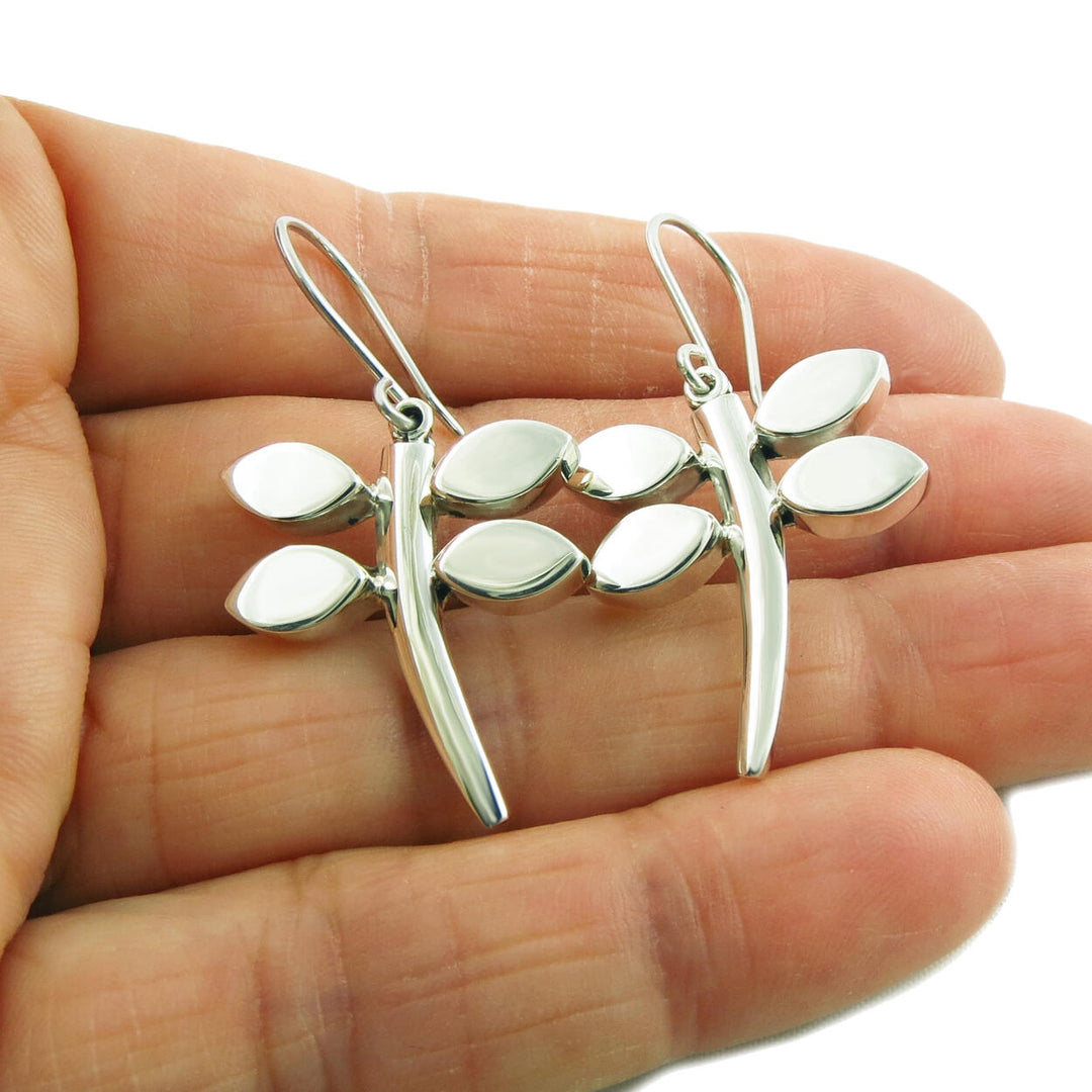 Sterling Silver Dragonfly Earrings