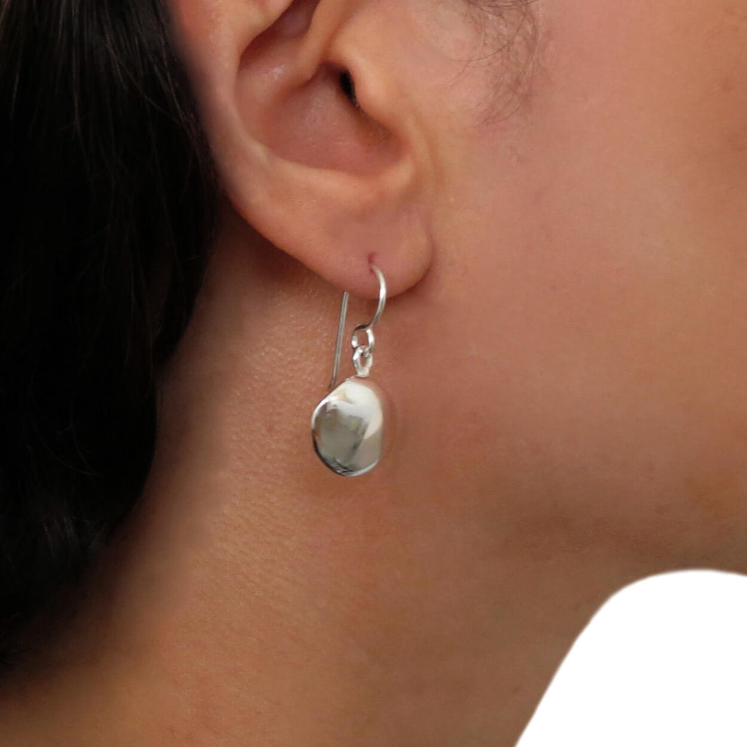 Marinecore Sea Shell Silver Earrings