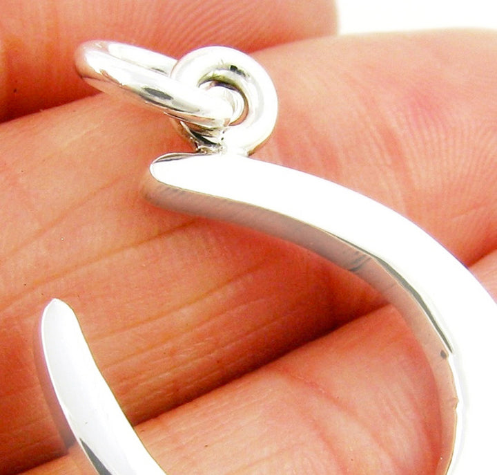 Horse Shoe Necklace in 925 Silver