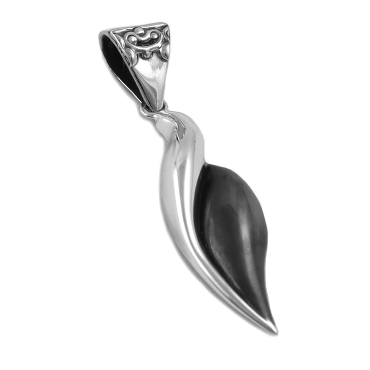 Sterling Silver Leaf Pendant
