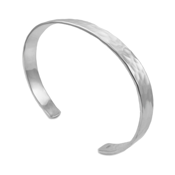 メキシカンジュエリー Hammered Cuff Bracelet Sterling Silver Hammered Bracelet Cuff