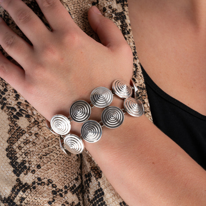 Maria Belen Taxco Sterling Silver Bracelet