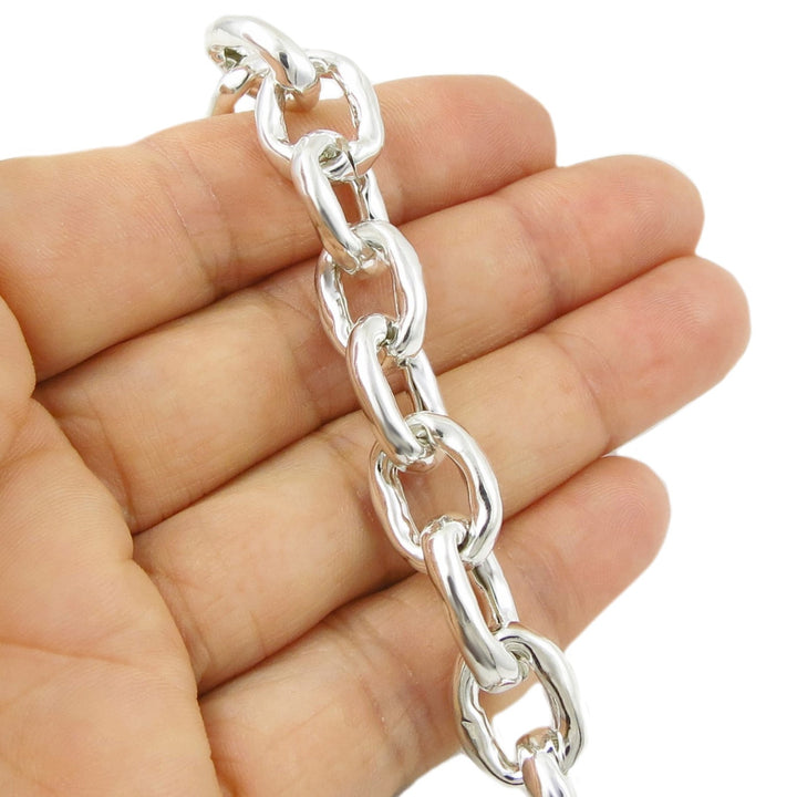 Sterling Silver Link Chain Bracelet