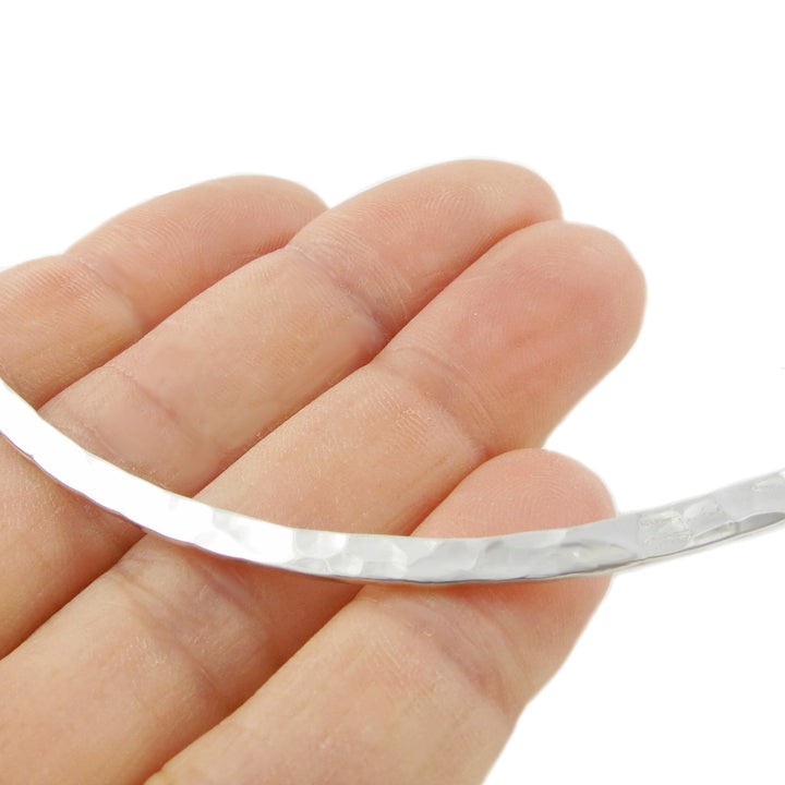 Silver Choker Necklace Torque