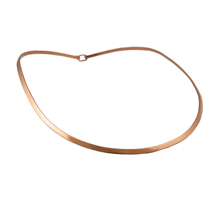 Solid Copper Choker Necklace for Women