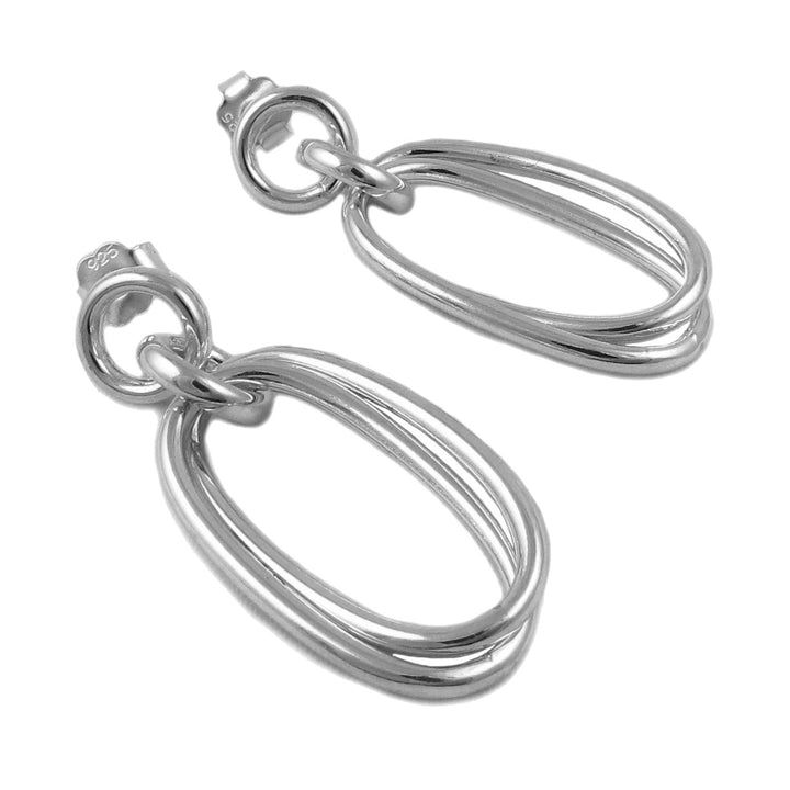 Sterling Silver Hoop Earrings