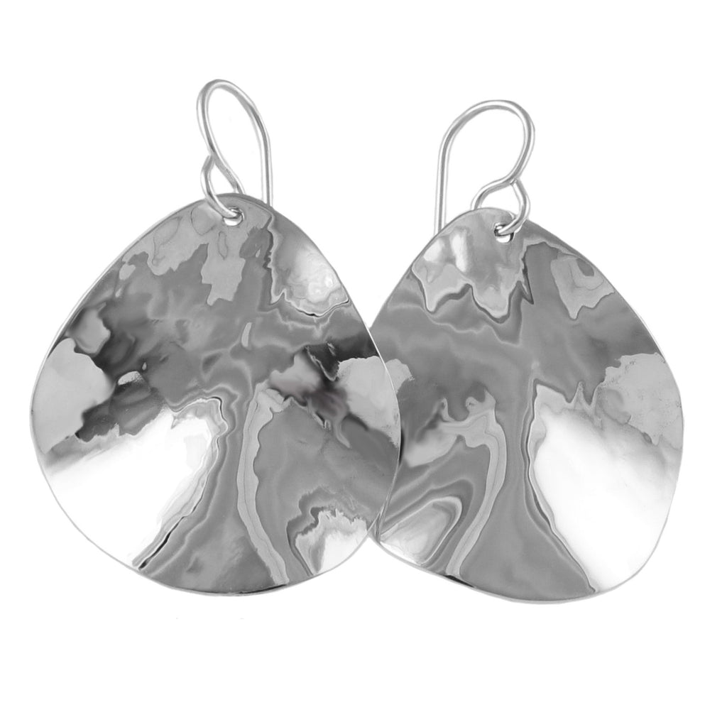 925 Sterling Silver 3-Stone Dangle Earrings – Natural Gemstone, Hook Fastening, TCW 24.0 – SilverStarJewel