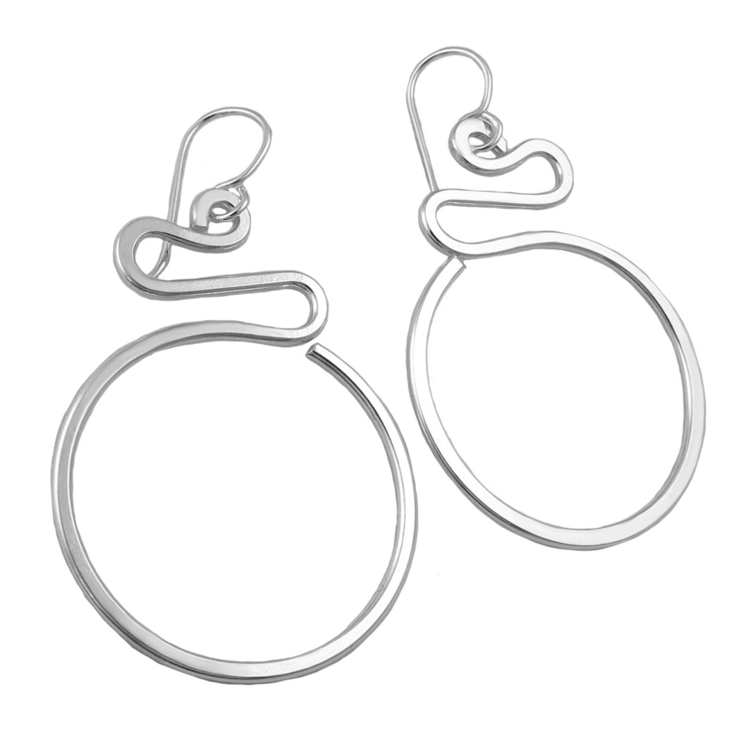 Sterling Silver Hoop Earrings