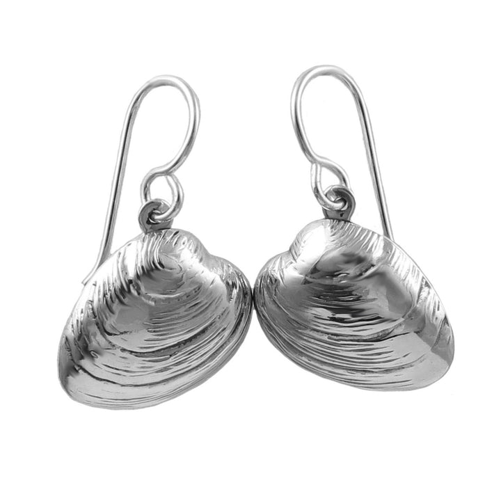 925 Sterling Silver Seashell Earrings
