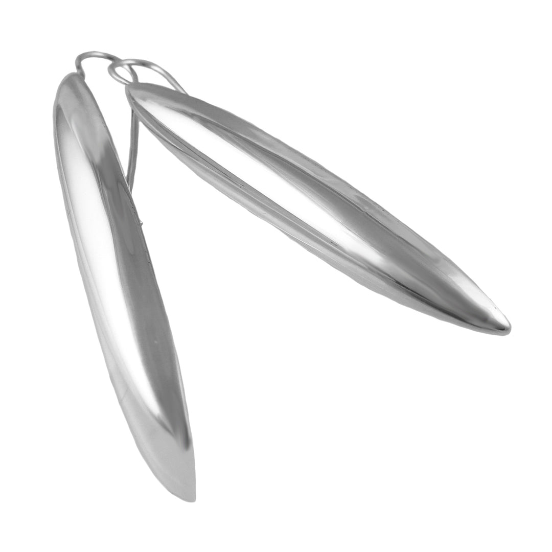 Long Sterling Silver Stick Earrings - Mexican Jewellery