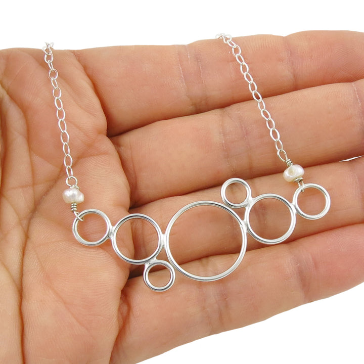 Silver Bubble Necklace