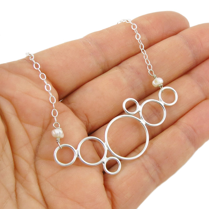 Silver Bubble Necklace