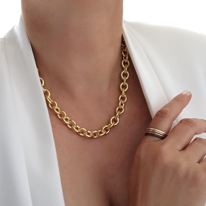 Mixed Metal Ring Stack for Women