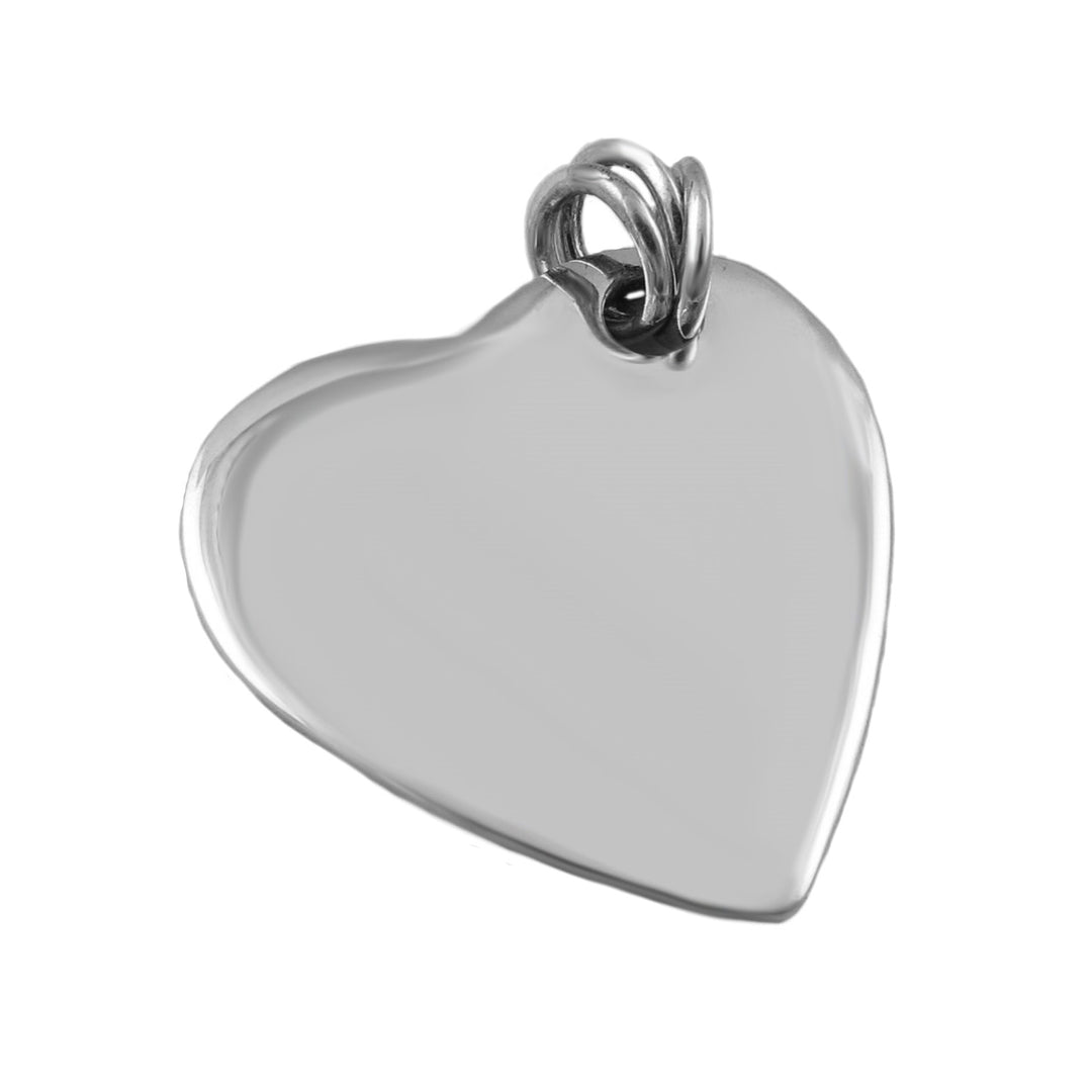 Large Heart Pendant Necklace