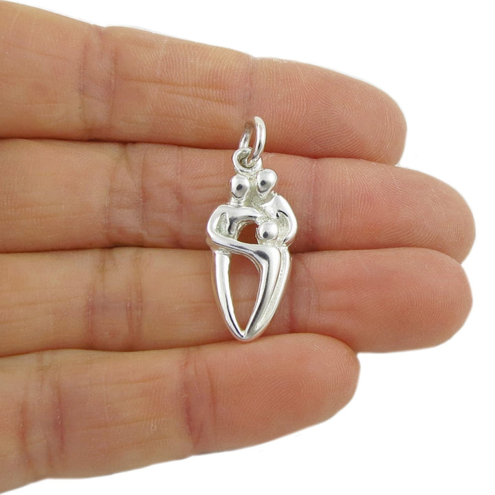 We Are Family Silver Pendant Necklace