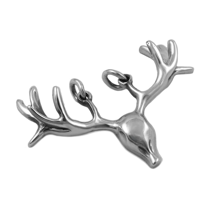 Sterling Silver Reindeer Pendant