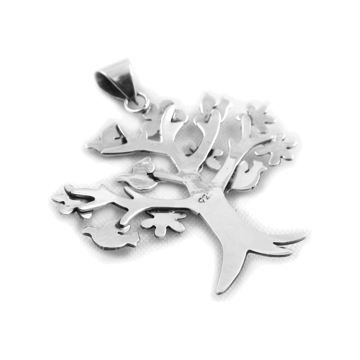 Tree of Life 925 Sterling Silver Pendant Necklace