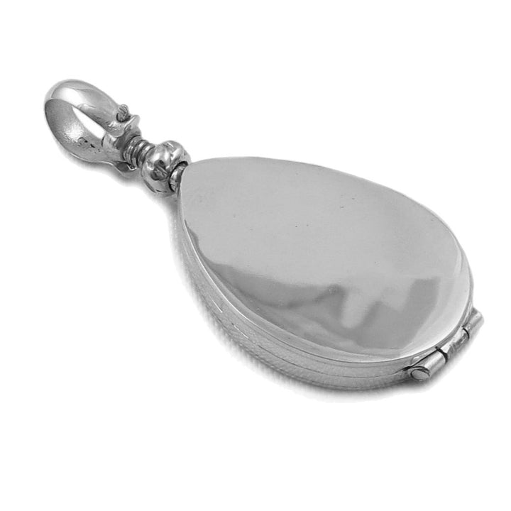 Sterling Silver Keepsake Locket Pendant Necklace