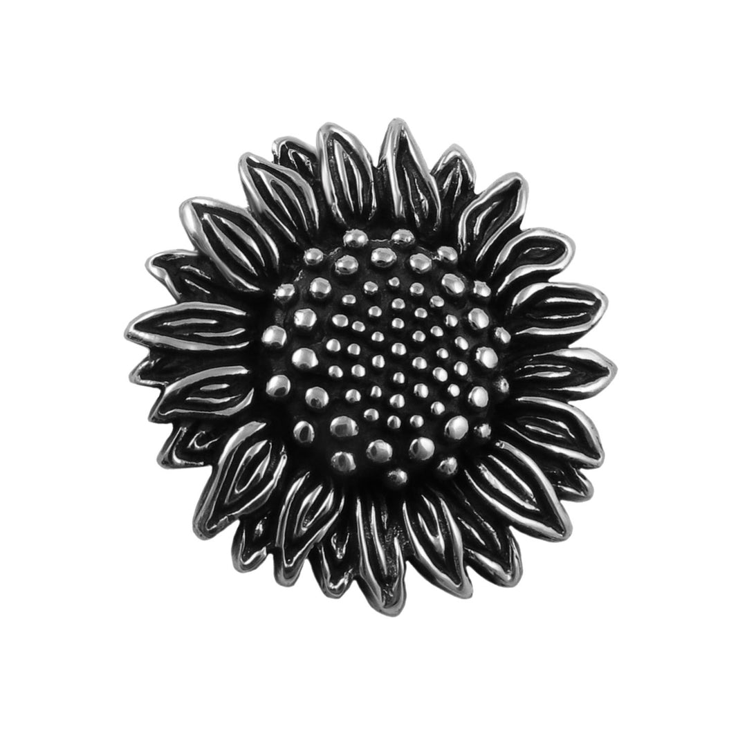 Primavera Sunflower Halllmarked Silver Pendant Necklace