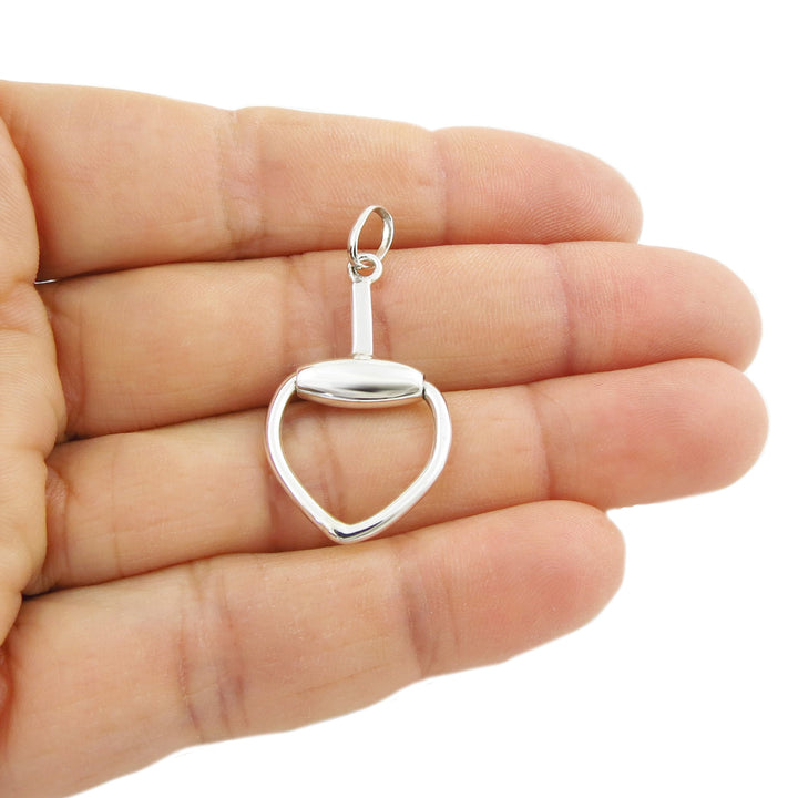 Silver Heart Pendant Necklace