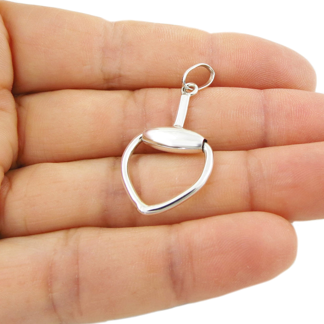 Silver Heart Pendant Necklace