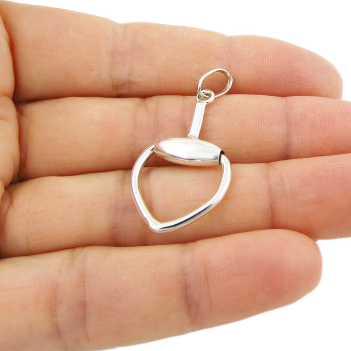 Silver Heart Pendant Necklace