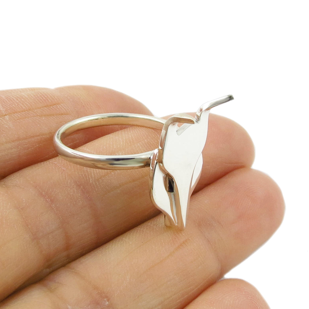 Fox Animal 925 Sterling Silver Ring