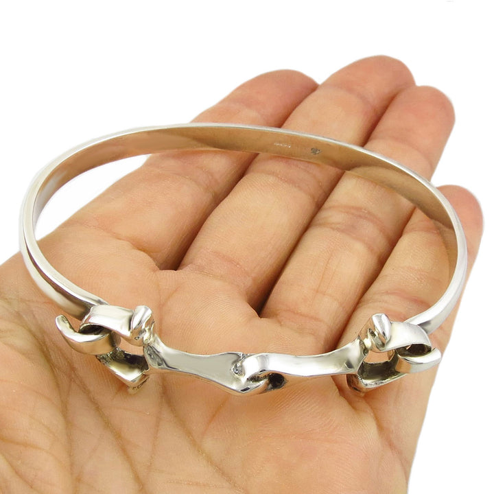 Horse Snafflebit Bracelet in Sterling Silver