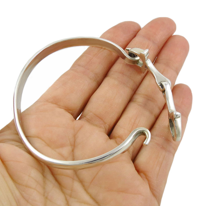 Horse Snafflebit Bracelet in Sterling Silver