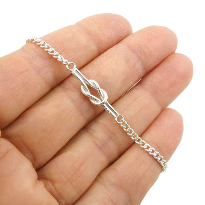 Silver Bracelet for Women Infinity Knot