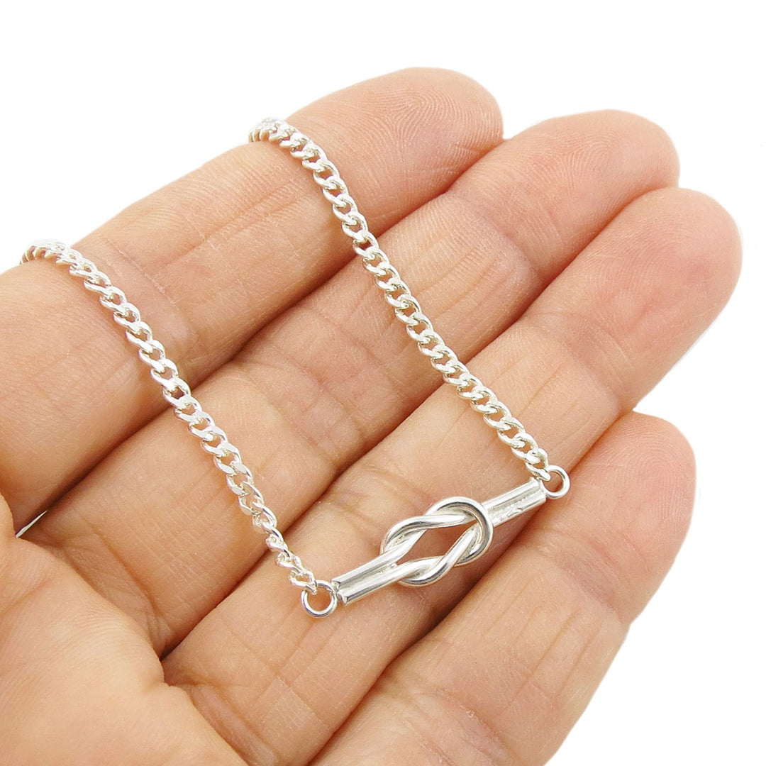Silver Bracelet for Women Infinity Knot