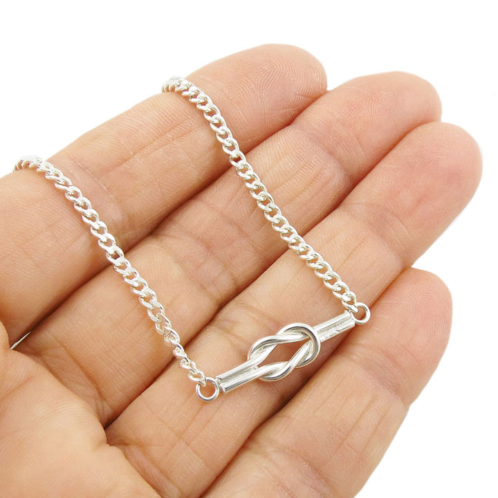 Silver Bracelet for Women Infinity Knot