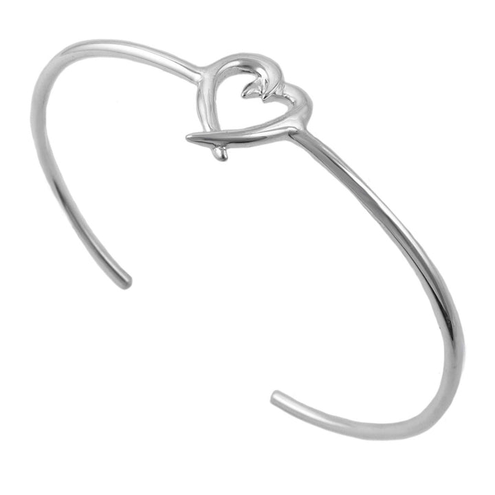 Classic Loving Heart 925 Silver Bracelet