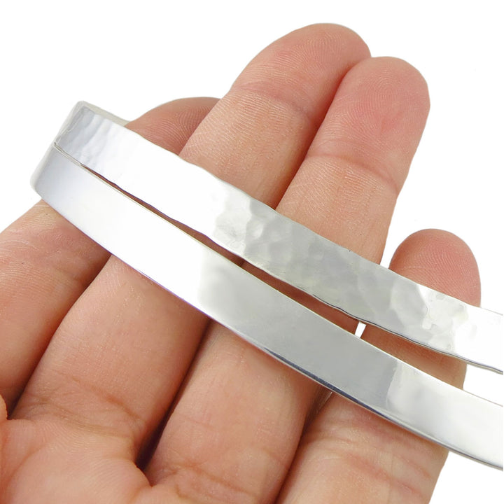 Sterling Silver Choker Necklace - Statement Stacked Design