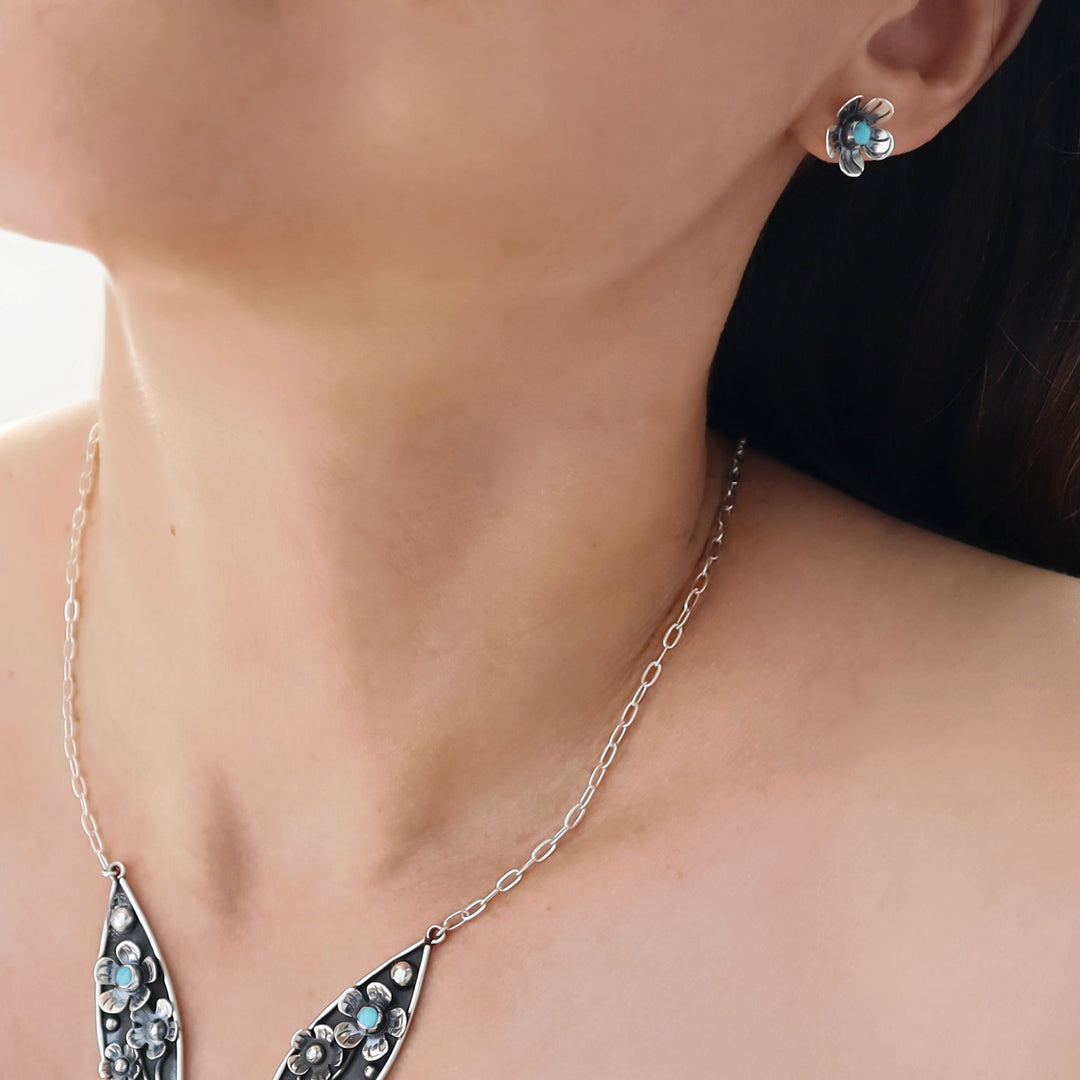 Beautiful Botanical Stud Earrings