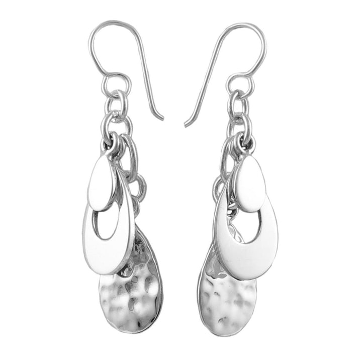Silver Luxe Drop Earrings